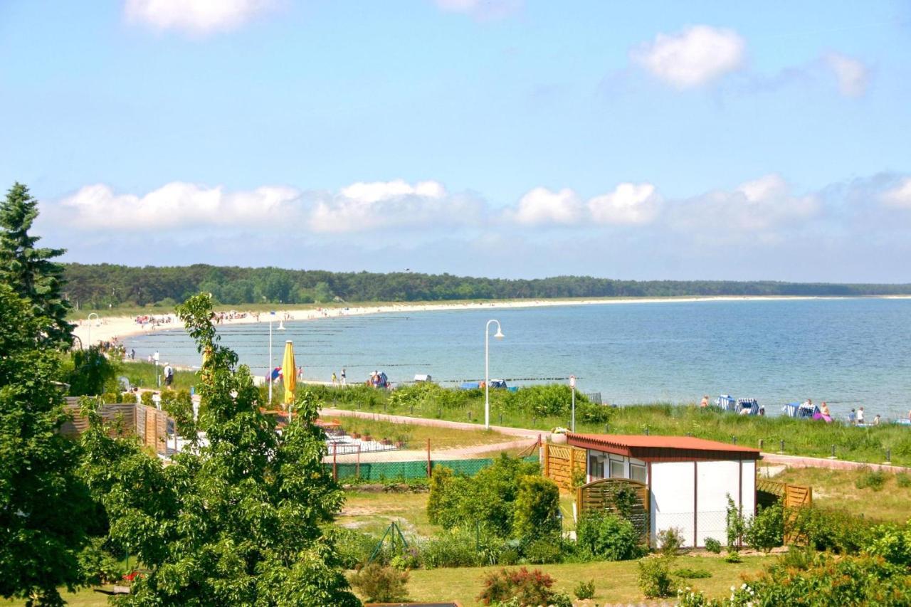 Strandvilla Boeck Fewo 10 Strandnah, Balkon, Meerblick Glowe Kültér fotó
